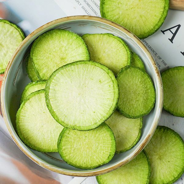Green Radish Crisp